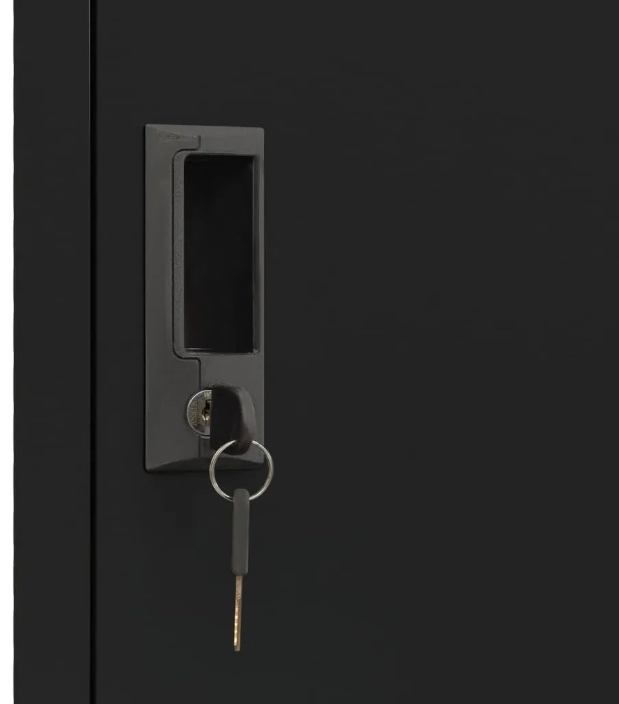 Cacifo 38x45x180 cm aço preto