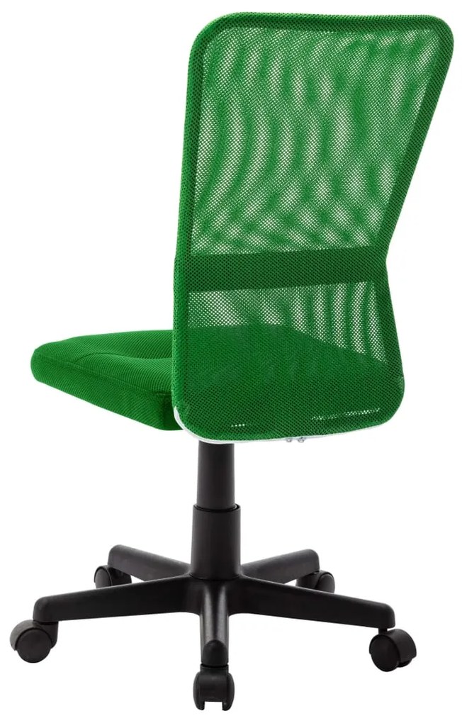 Cadeira de escritório 44x52x100 cm tecido de malha verde