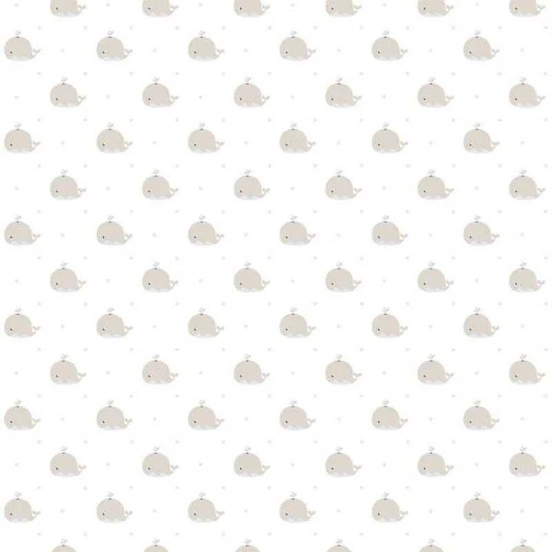 Papel Infantil LULLABY 223-3 Baleine beige