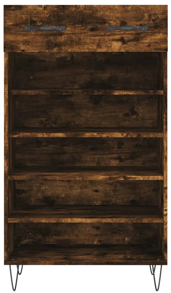 Sapateira 60x35x105 cm derivados de madeira carvalho fumado
