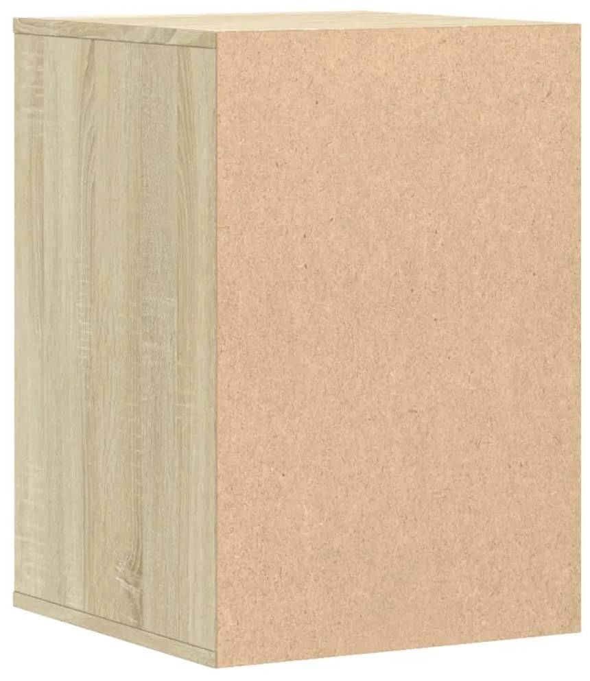 Cómoda com 3 Gavetas - 40x41x58 cm - derivados de madeira - carvalho s