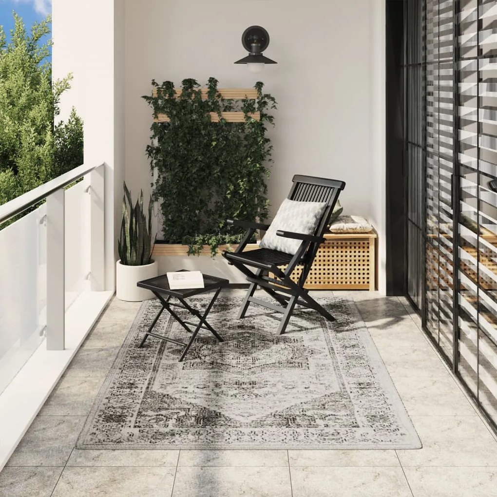 vidaXL Tapete de interior e exterior design vintage ARBIZU 160x230 cm