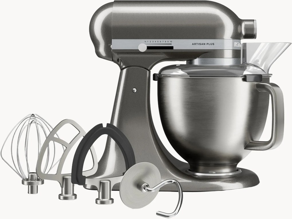Batedeira com cabeça inclinável com acessórios Artisan Plus, 4,7 L, conjunto de 7