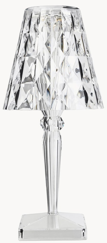 Candeeiro de mesa LED portátil e regulável Big Battery, Alt 37 cm