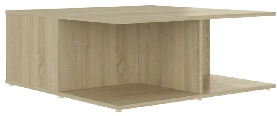 Mesa de centro 80x80x31 cm derivados de madeira carvalho sonoma