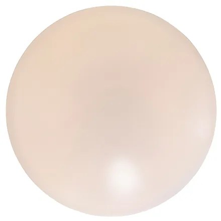 Candeeiro de teto branco 33 cm com LED e dimmer com comando remoto - Iene Moderno