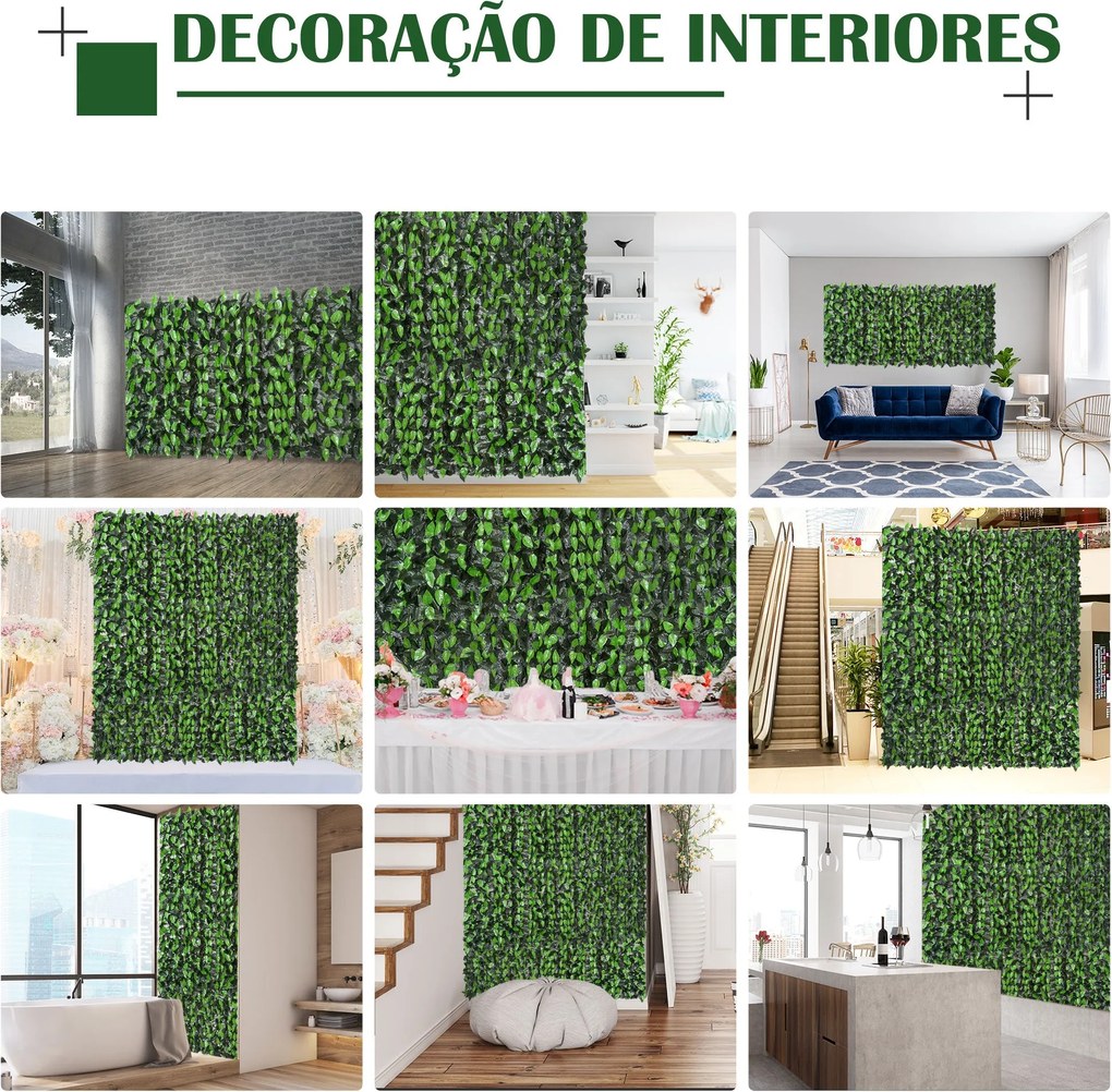 Vedação Artificial em Rolo – 300x100 cm – Privacidade e Decoração – Ve