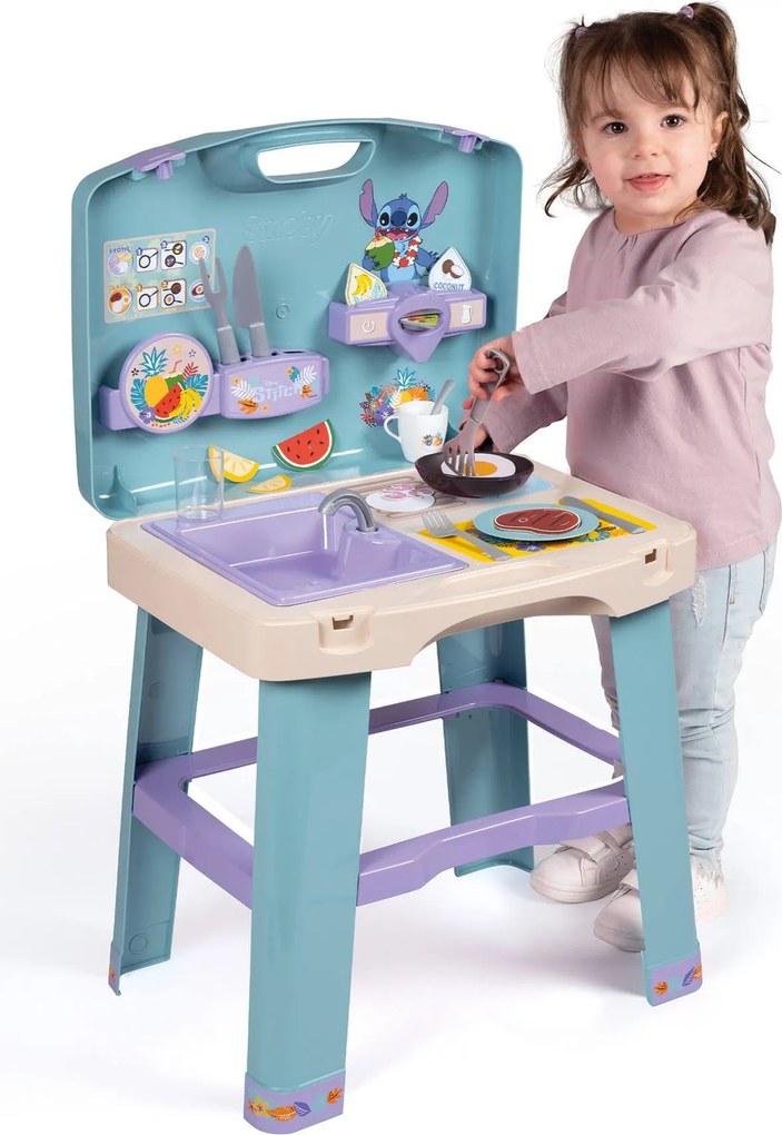 Cozinha transportável Stitch azul