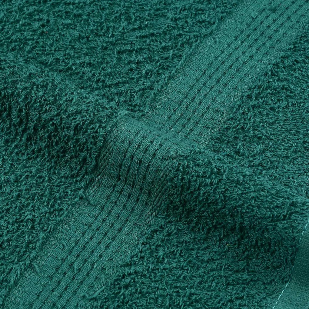 Toalhas de banho 2pcs 70x140 cm 360 gsm 100% algodão verde