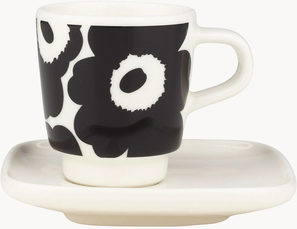Chávena de café expresso e pires Unikko