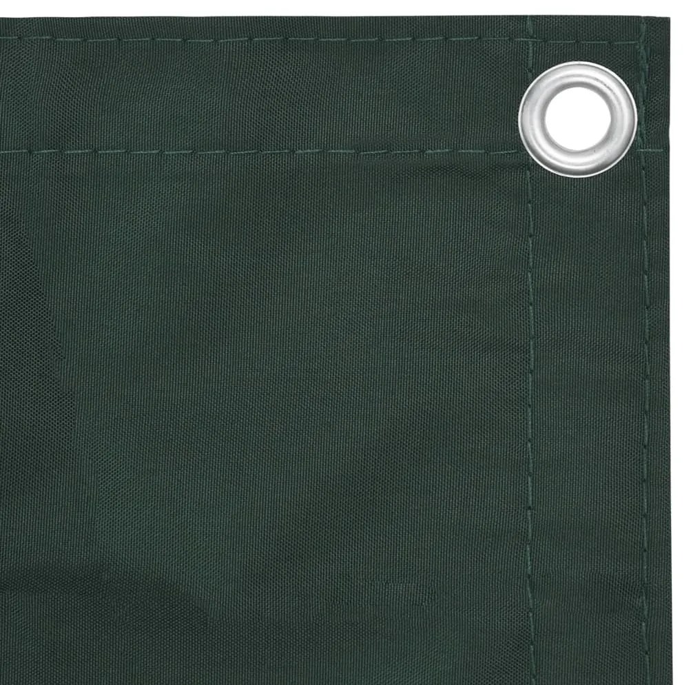 Tela de varanda 90x600 cm tecido Oxford verde-escuro