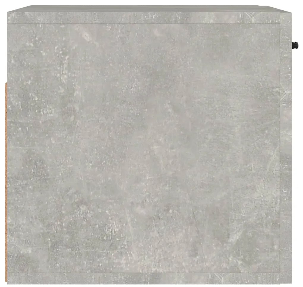 Armário parede 80x36,5x35 cm derivados madeira cinzento sonoma