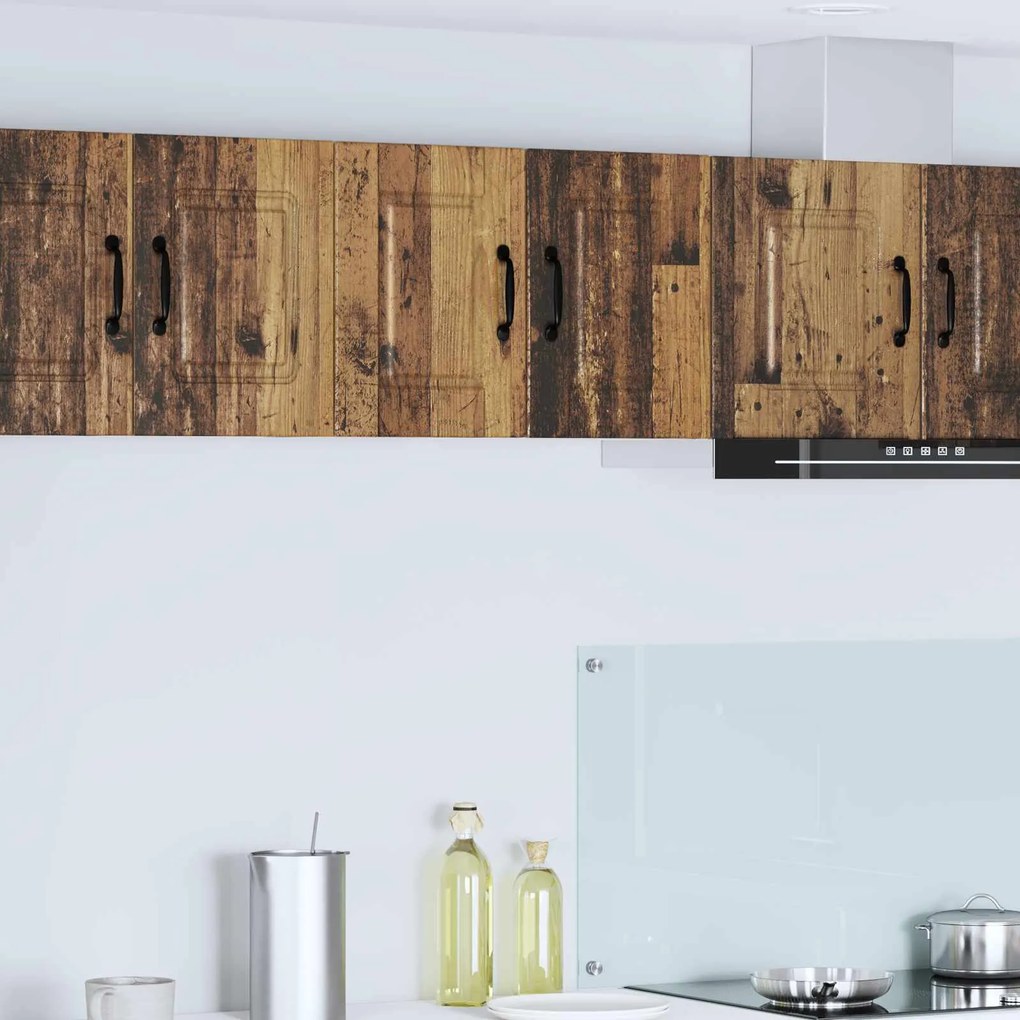 vidaXL Armário de Cozinha 2 pcs Madeira antiga 30 x 31 x 40 cm