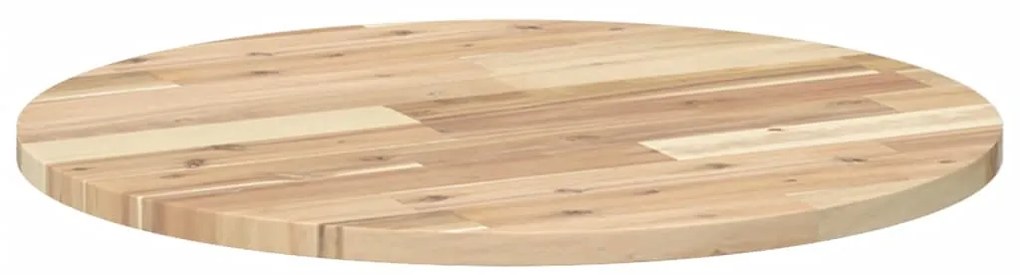 Tampo de mesa redondo Ø60x2 cm madeira de acácia maciça