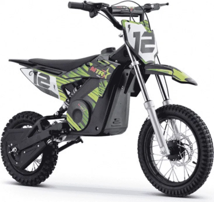 Mini Moto Infantil Elétrica MTR MALCOR  XZE 1000w Verde