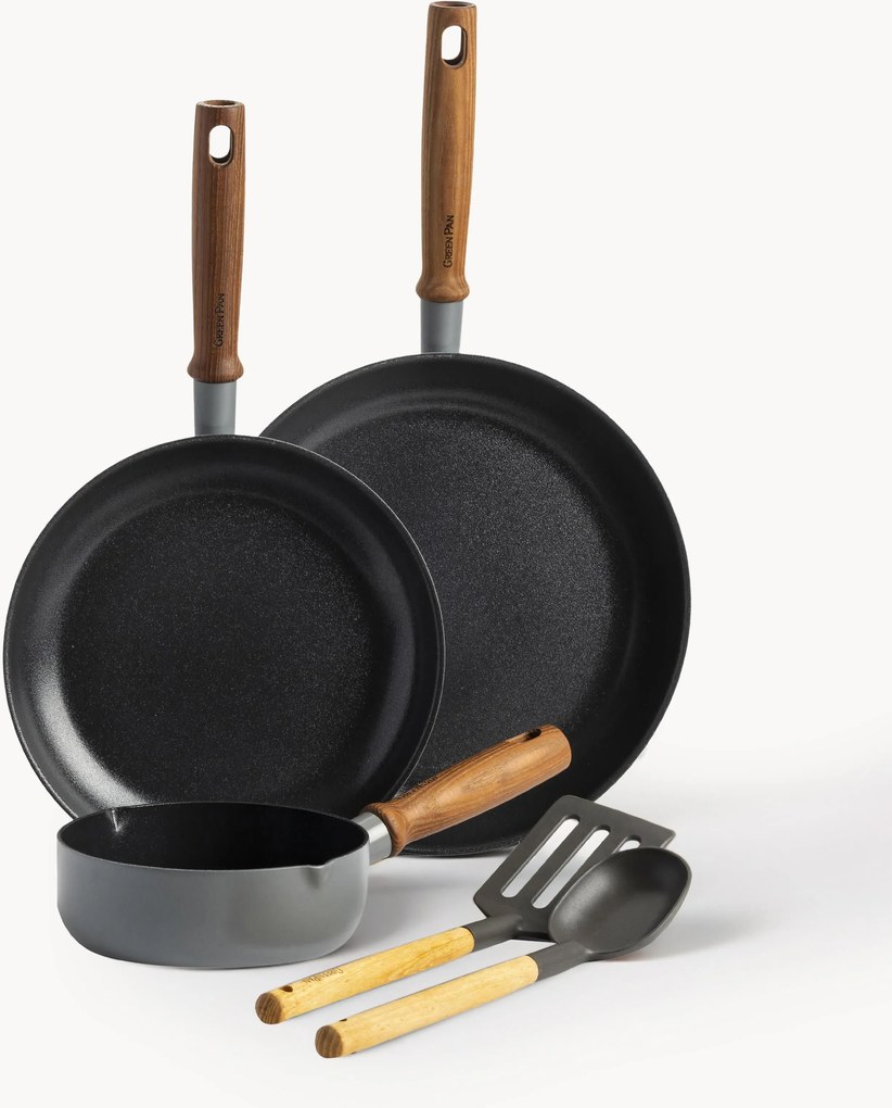 Conjunto de utensílios de cozinha com revestimento antiaderente Mayflower Pro, conjunto de 5