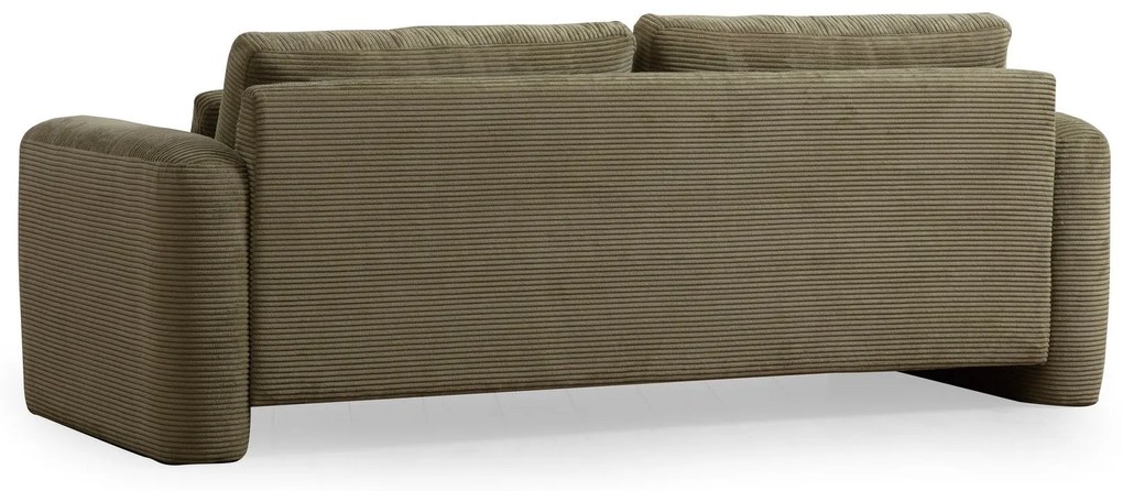 Sofá de 3 lugares Lily – Verde – 215x97x73 cm