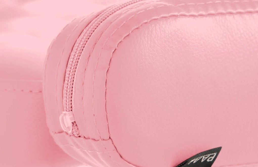 Banco de bar Dublin de couro sintético Rosa