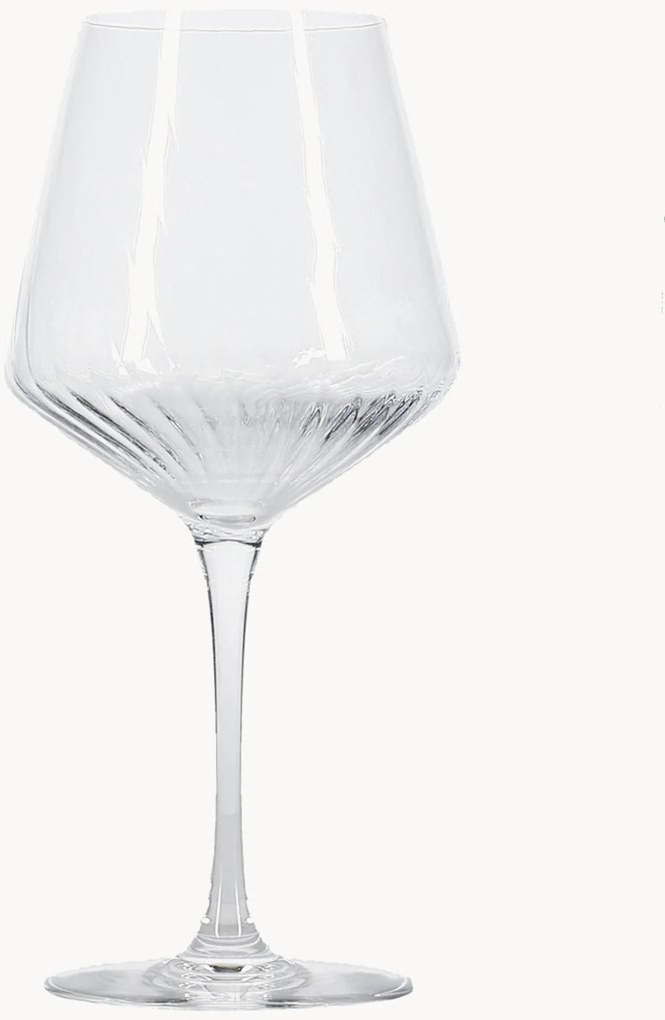 Copos de vinho tinto em cristal Robi, conjunto de 4