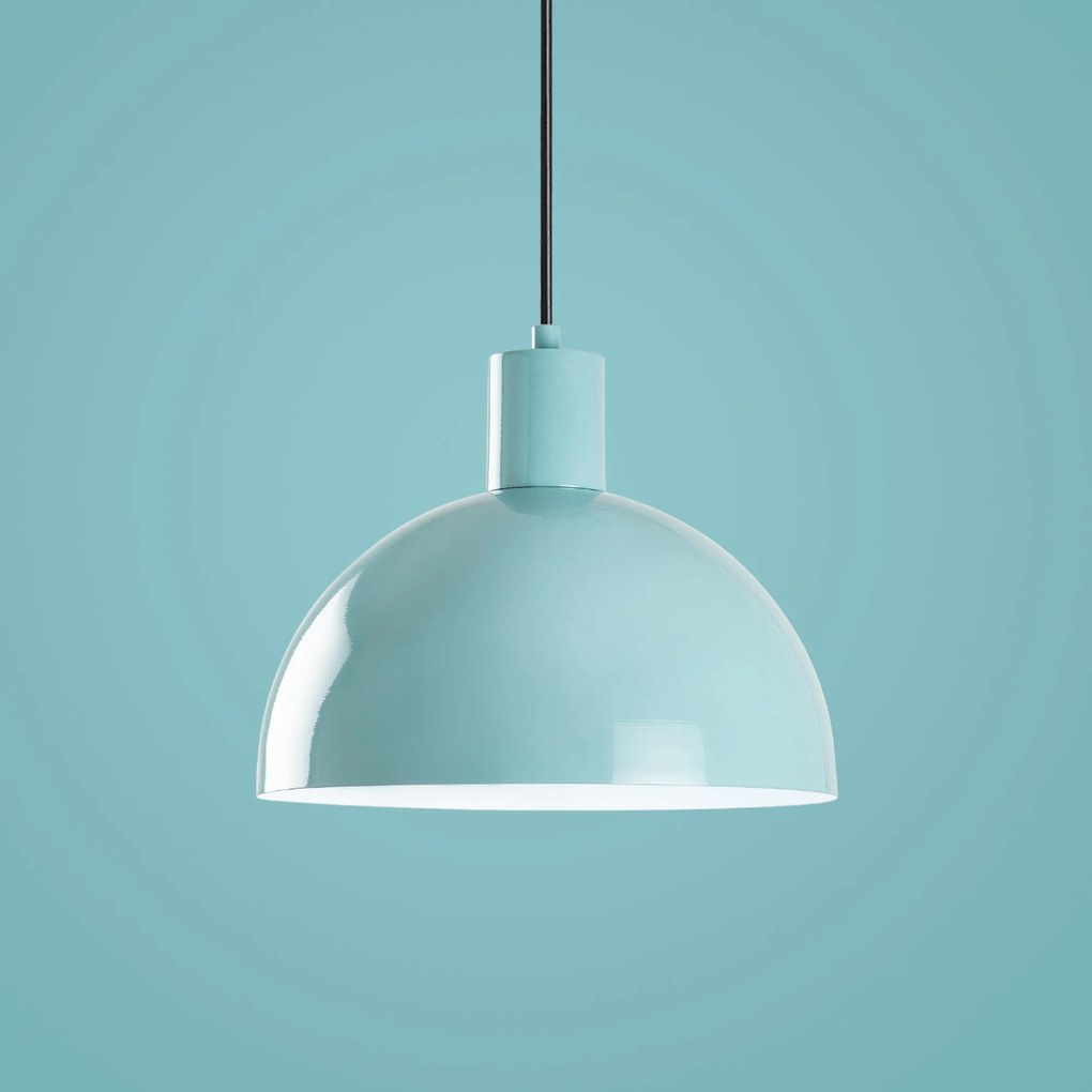 Candeeiro de Teto Kure – Turquesa – Ø30 h:23 cm