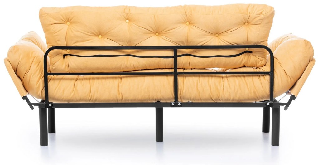 Conjunto de Mesas de Apoio Stil Metal Ferforje – Creme e Preto – 46x62