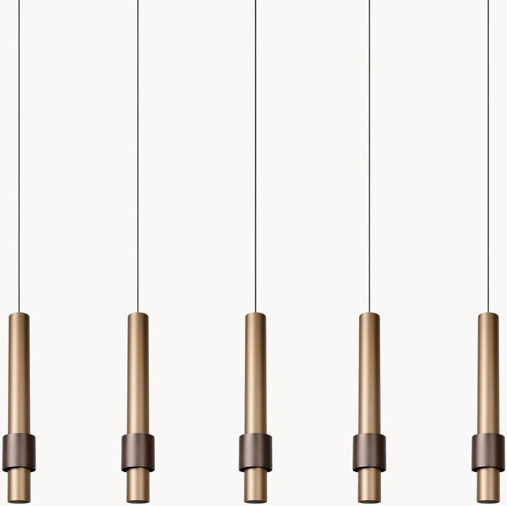 Candeeiro suspenso LED grande regulável Margary