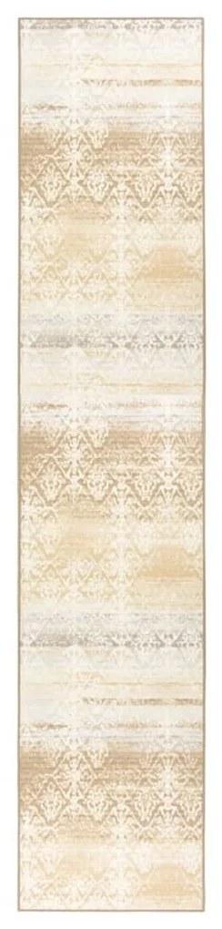 vidaXL Tapete/passadeira 80x500 cm dourado