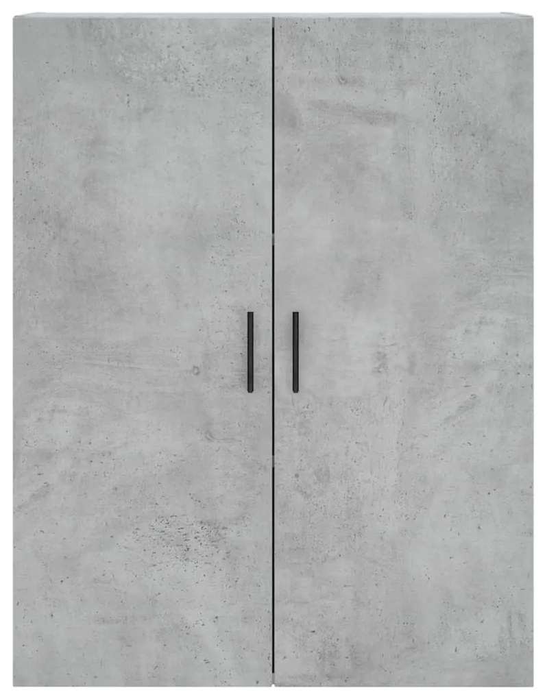 Armário alto 69,5x34x180 cm derivados de madeira cinza cimento