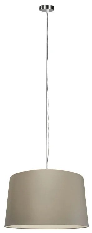 Candeeiro de suspensão moderno em aço com abajur de 45 cm cor taupe - Cappo 1 Design,Country / Rústico,Moderno