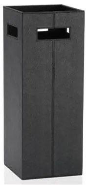 Porta Guarda-chuvas Efeito Pele, Preto