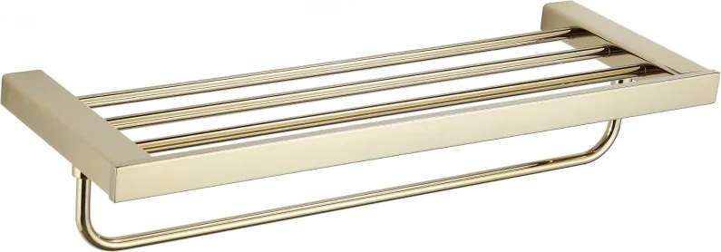 Mexen Pavo prateleira para toalhas, dourada - 7030420-50