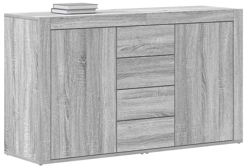 Buffet vidaXL Cinza Sonoma Madeira engenheirada 120 x 36 x 69 cm