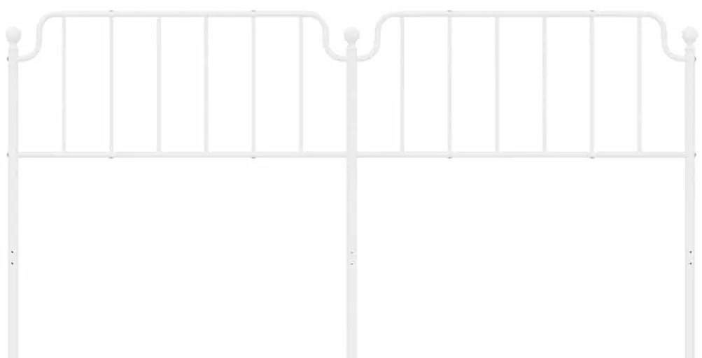 Cabeceira de cama 193 cm metal branco