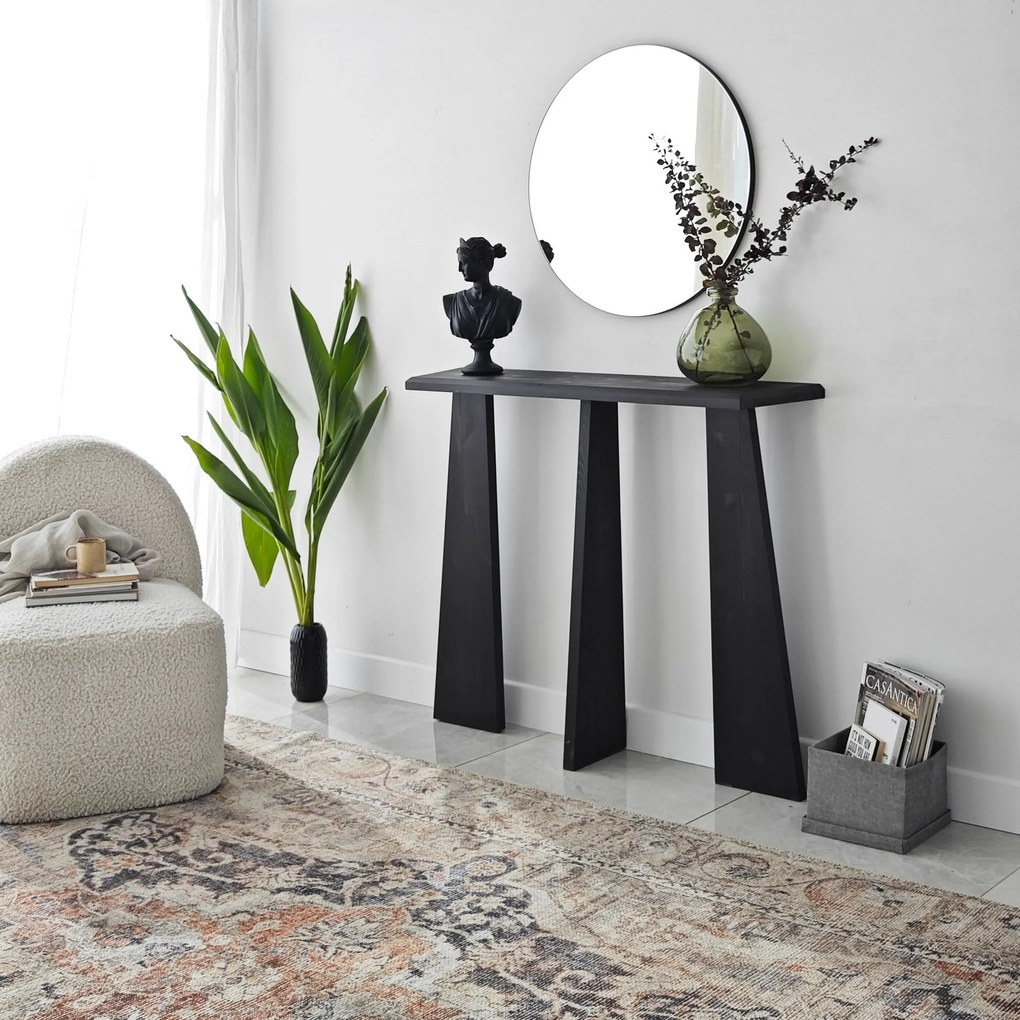 Cômoda Cleopatra – Antracite – 100 cm x 83 cm x 28 cm