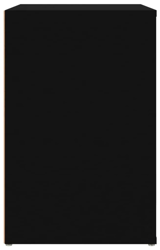 Sapateira 130x35x54 cm derivados de madeira preto