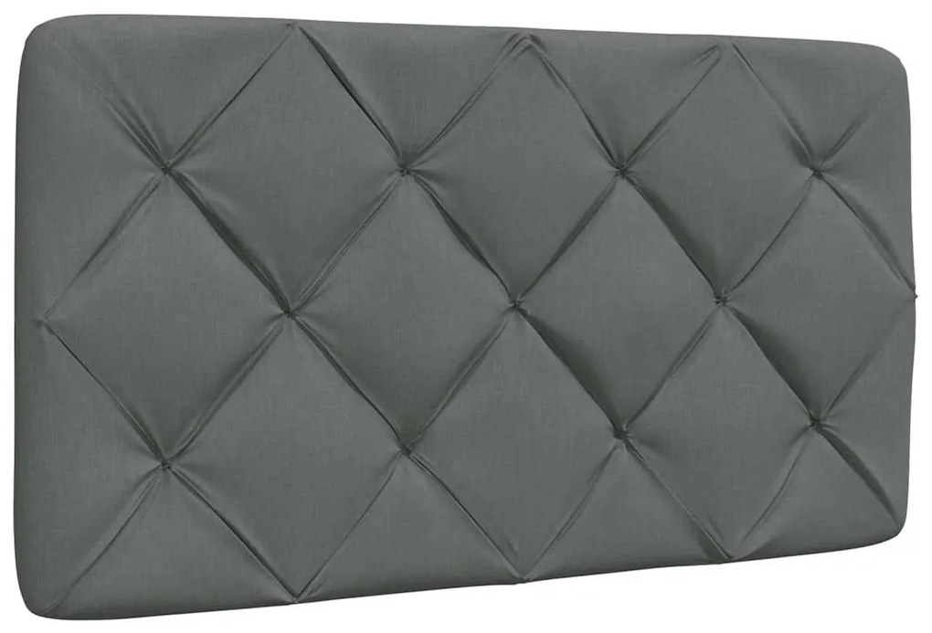 Estrutura de cama com LED sem colchão 90x190 cm tecido