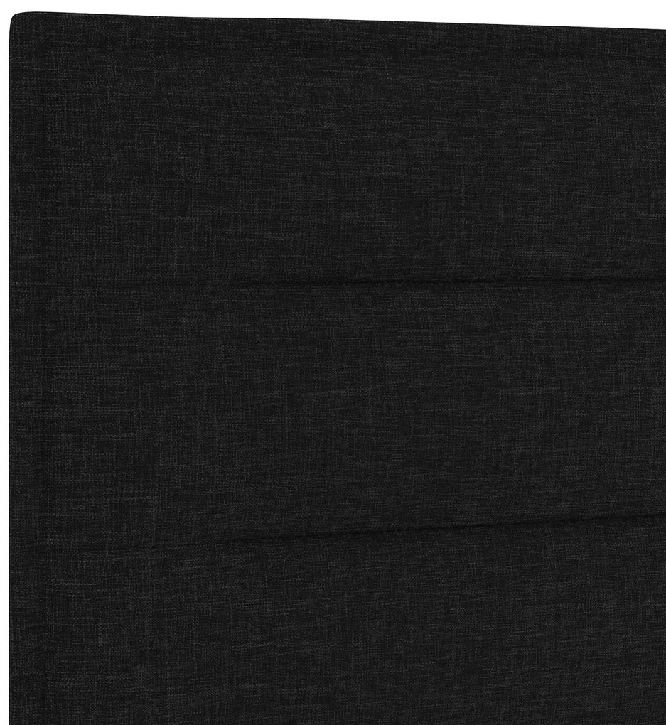 Cama vidaXL Preta 120x200 cm em Tecido