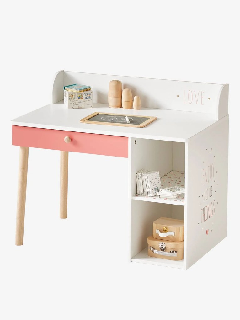 Oferta do IVA - Secretária especial infantário, Léa branco claro liso