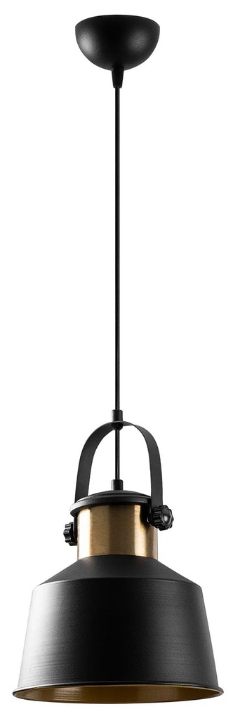 Candeeiro de Teto Dodo – Preto – 26 x 26 cm