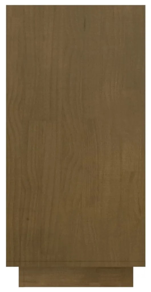 Estante 80x35x71 cm pinho maciço castanho mel