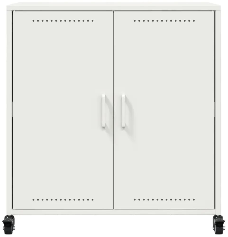 Aparador 68x39x72 cm aço branco