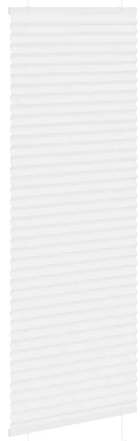 Branco Plissada Cega 50x150 cm Largura Tecido 49,4 cm Poliéster