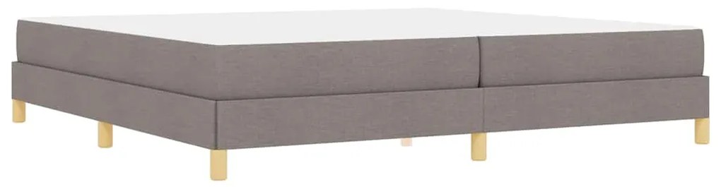 Cama Box Taupe, Marrom 200 x 200 cm