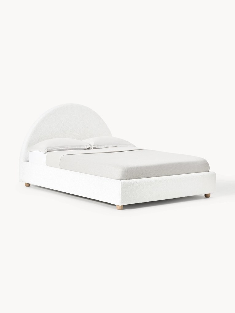 Teddy Upholstered Bed Ebba with Storage Space