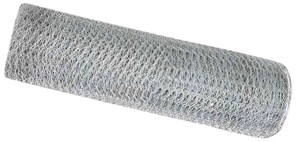 Cerca Hexagonal Prateado 10000 x 0.05 x 80 cm Aço galvanizado