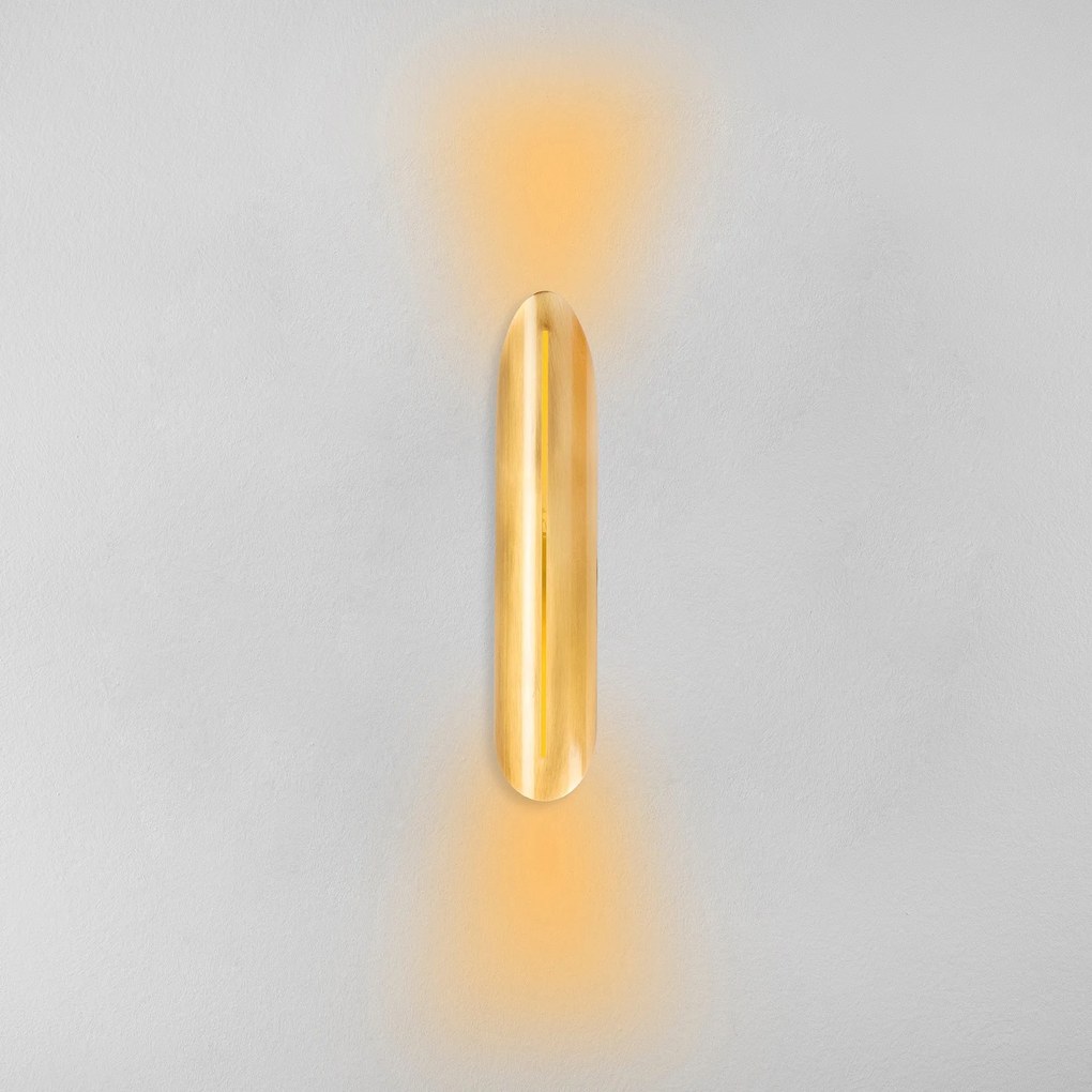Aplique de Parede Alkar – Dourado – 8 x 13 cm
