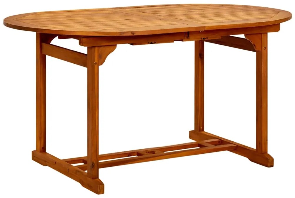 Mesa de Jardim  200 x 100 x 75 cm Madeira Maciça de Acácia
