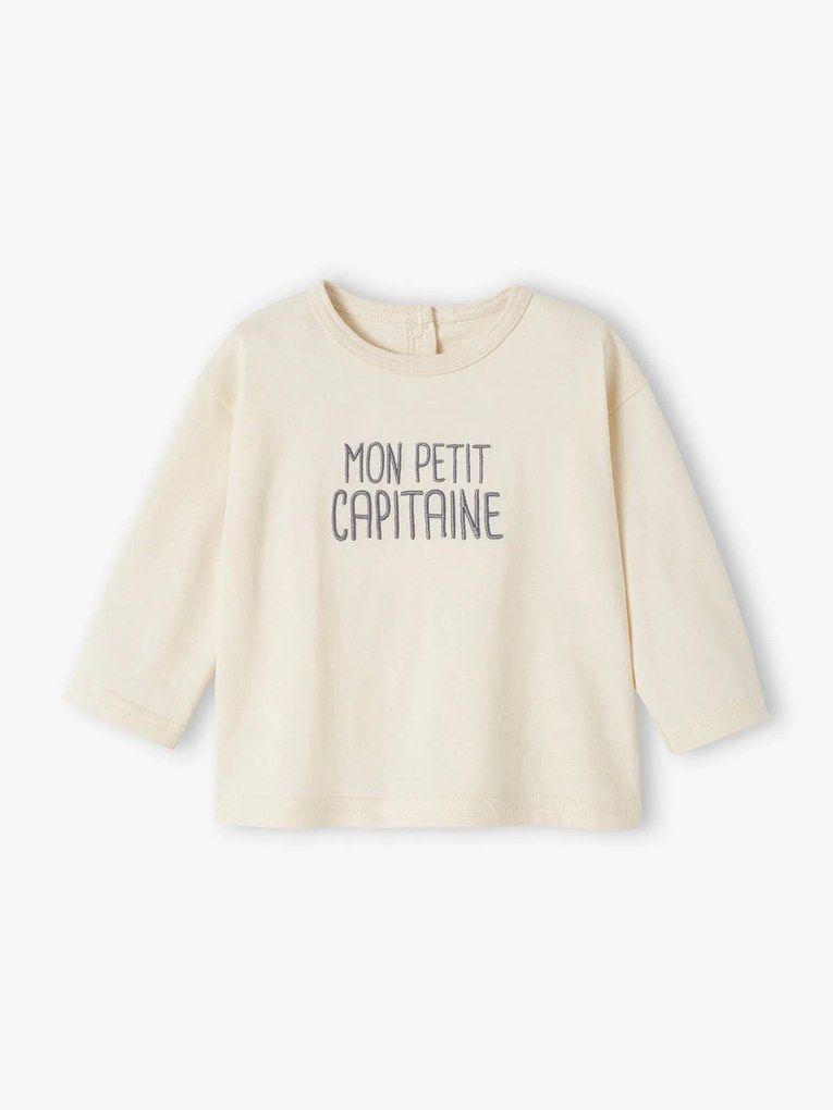 Camisola personalizável, para bebé cru