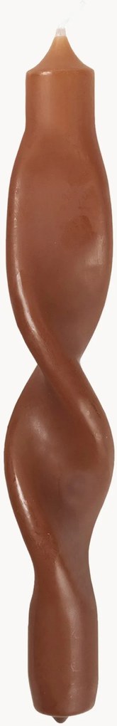 Velas artesanais Twist, conjunto de 2