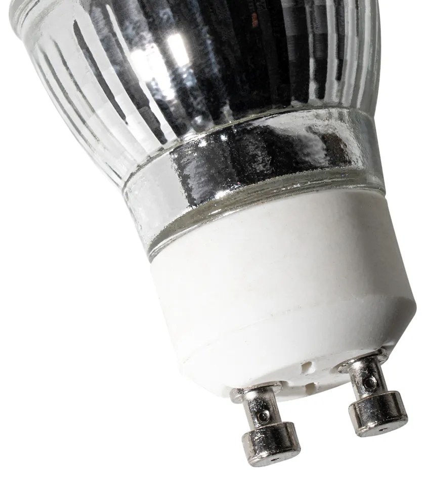 Conjunto de 5 lâmpadas LED GU10 reguláveis em 3 níveis 35mm 4W 200 lm 2200K